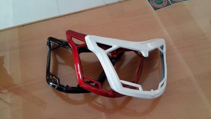 aksesoris variasi List lis Cover headlamp lampu yamaha MX king 150