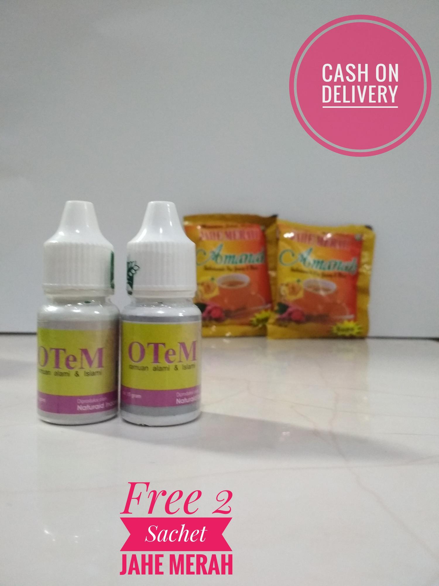 Paket 2 Btl OTEM - Obat Mata Madu - Herbal Katarak,plus dan minus