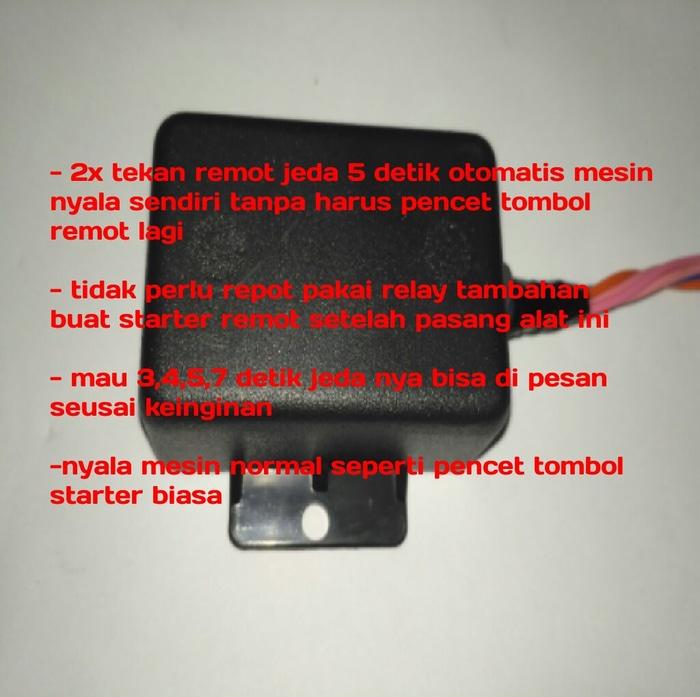 alar jeda strter dari remot buat motor injeksi