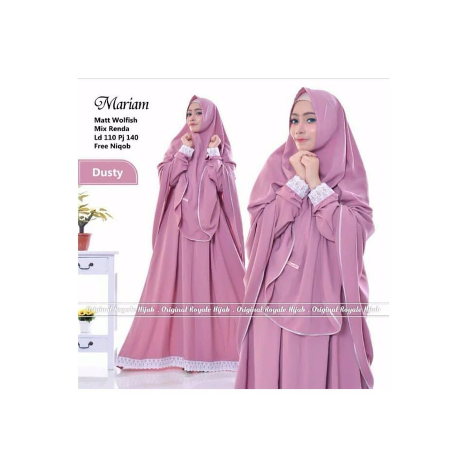 promo Baju Gamis syari cantik Mariam pria smart