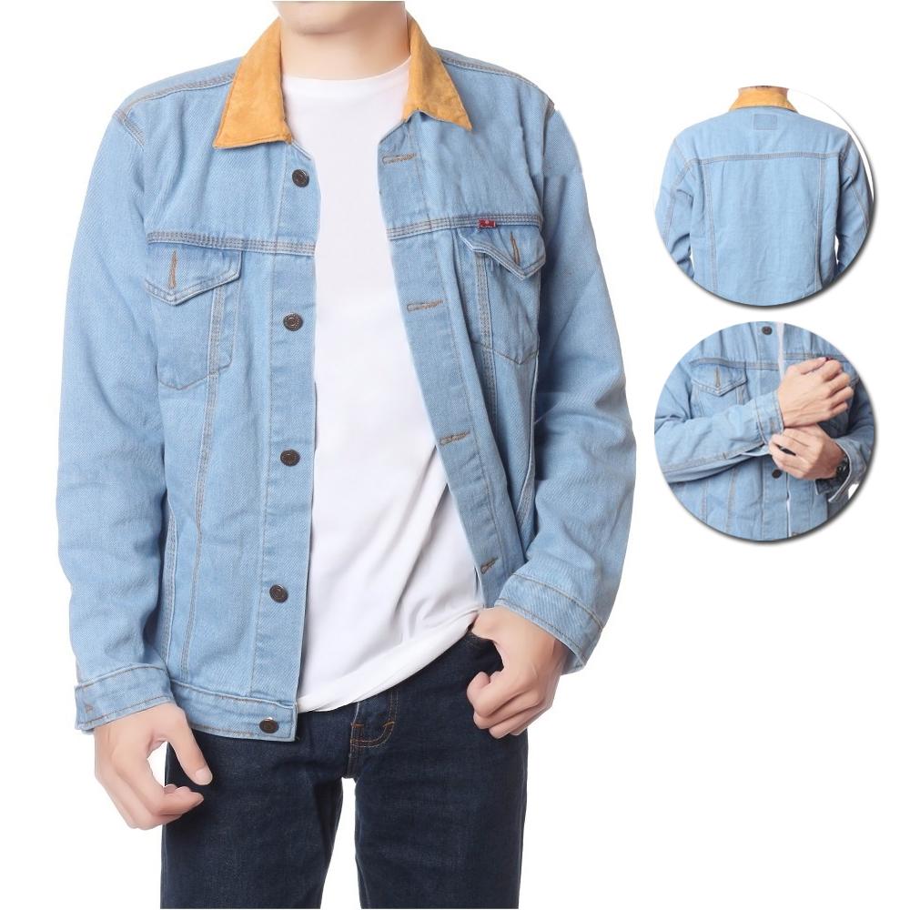 Forwad Jaket levis dilan( blue blits)