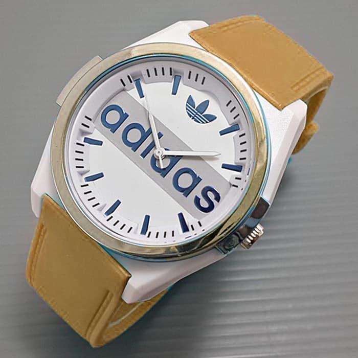 Jam Tangan Fashion Wanita Adidas Analog Logo Rubber Strap
