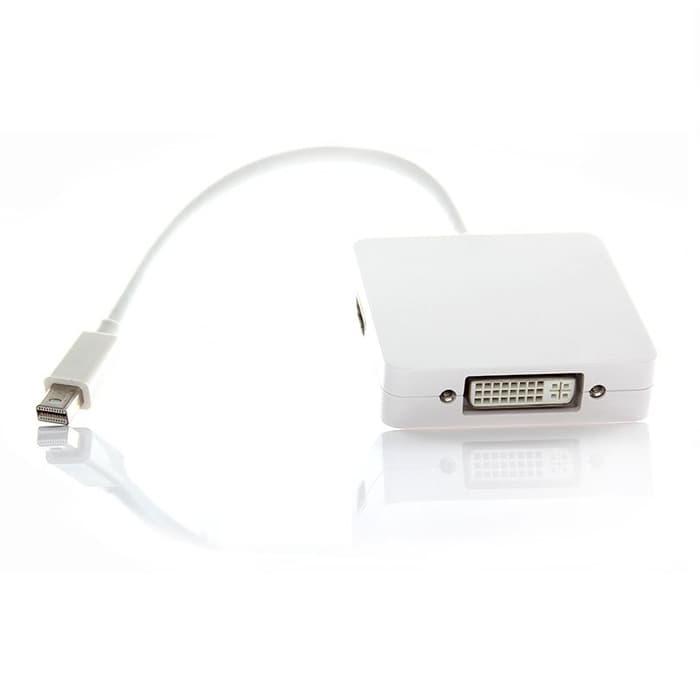 Kabel Konverter Thunderbolt male to DVI Displayport HDMI Jogja murah