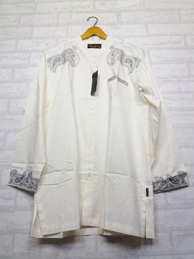 Zos Baju Koko Atasan Pria Baju Jas Koko Fashion Pria Bordir Baju Muslim Pria Tangan Panjang Baju Koko Kemeja Muslim Koko Pria Kemeja Pria Casual Simple