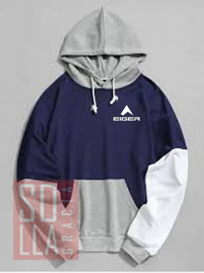 JAKET EIGER HOODIE SWEATER JAKET EIGER XXL XXXL XXXXL