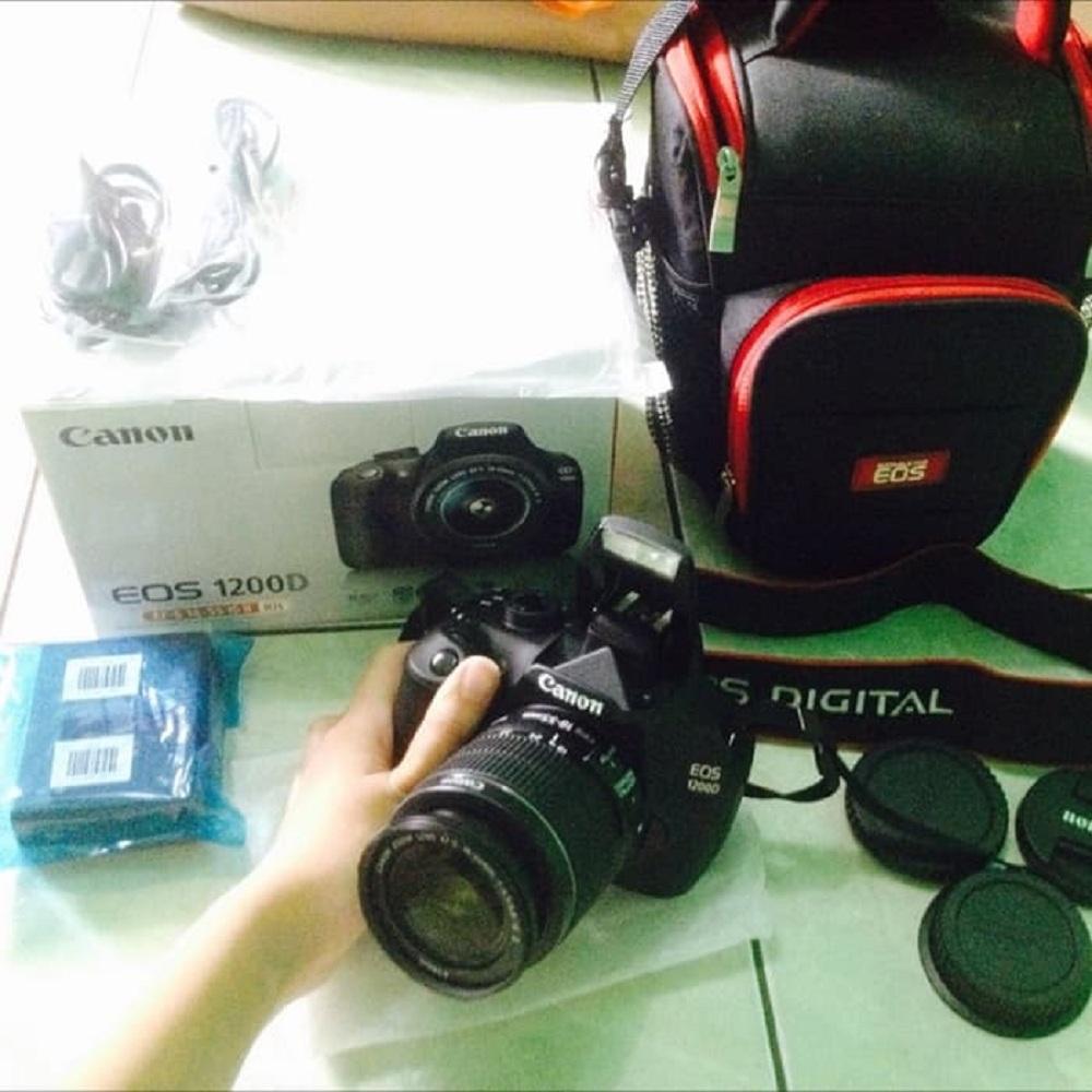 Canon EOS 1200D Digital SLR Camera with EF-S 18-55mm f/3.5-5.6 III Lens - International Version (No Warranty) - intl