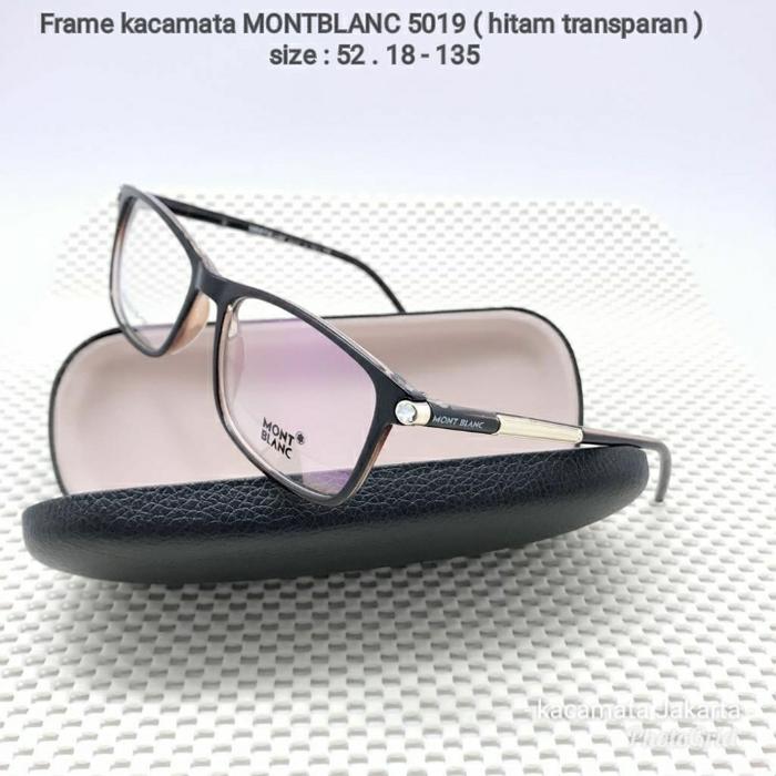 diskon 15%!! Best Seller !! Kacamata Frame Montblanc Lensa Bisa Minus Anti Radiasi - ready stock
