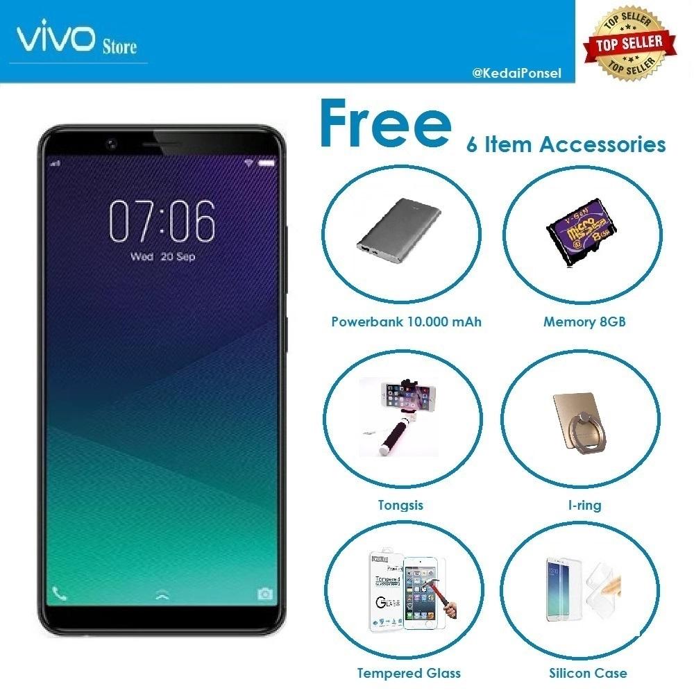 VIVO Y71 [3/32GB] + 6 Item Accessories