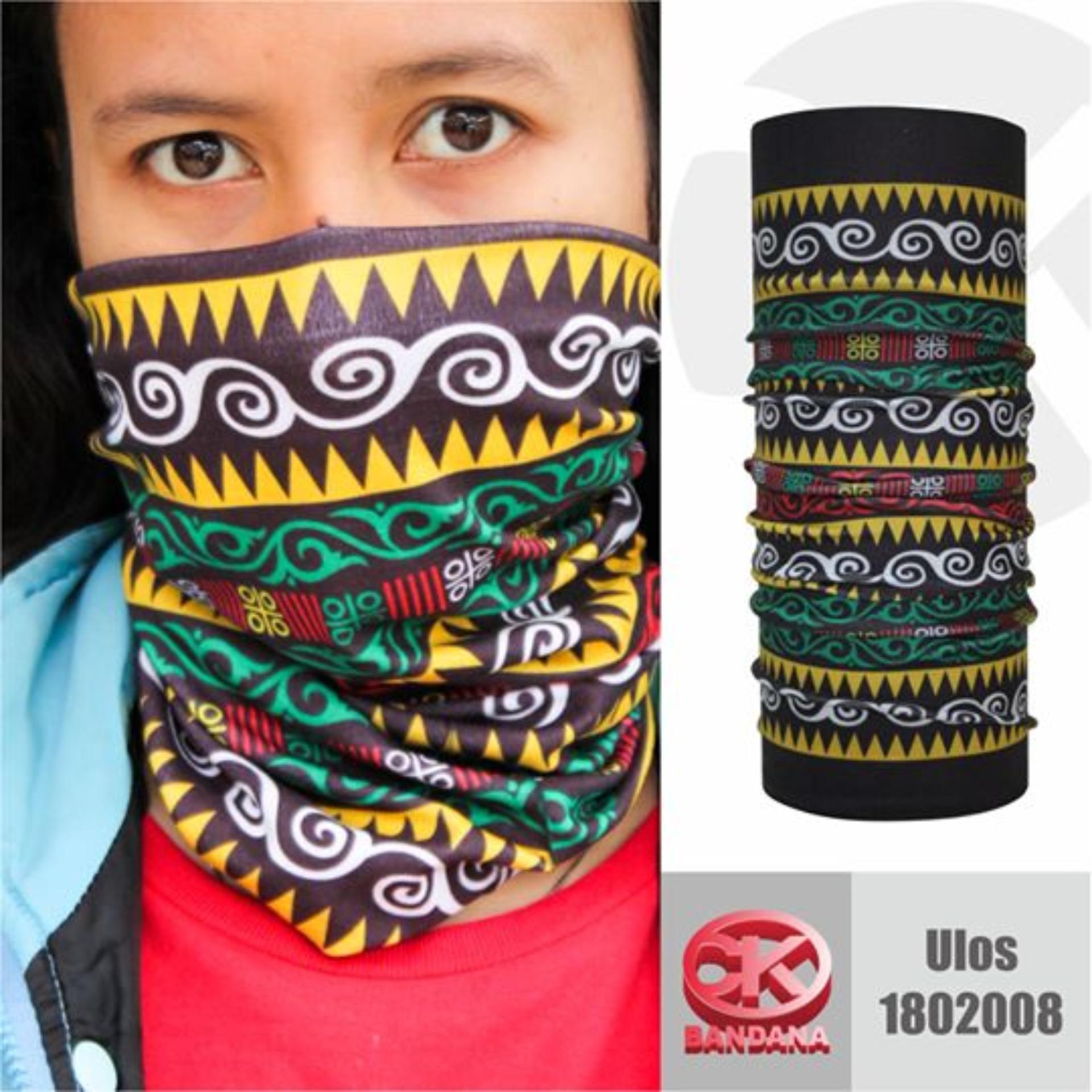 Buff CK Bandana 1802008 Masker Multifungsi Motif Ulos