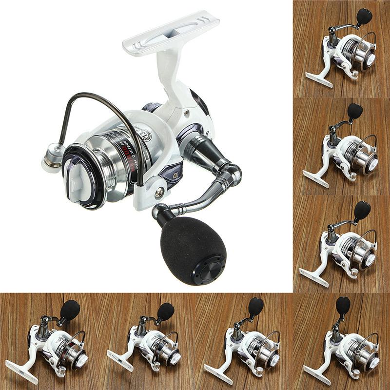 14BB Ball Bearing Fishing Spinning Reel Right Left Hand Saltwater Freshwater HC HC2000 White - intl