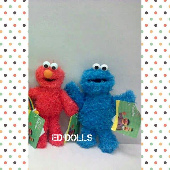 BONEKA: SESAME STREET - ELMO / COOKIE MONSTER |20 CM|
