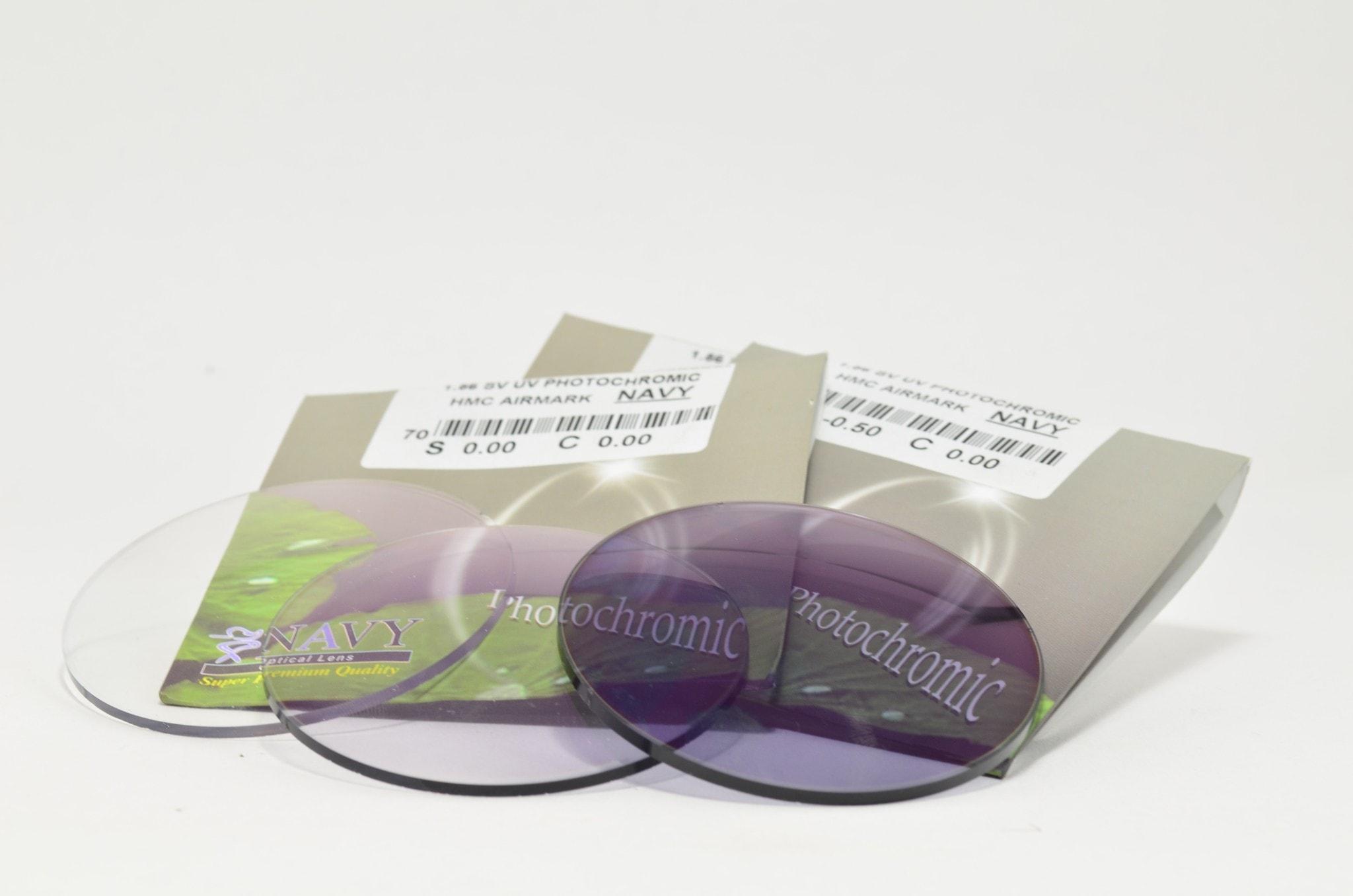 Lensa Kacamata Photochromic, Lensa Transition dengan Lensa Minus