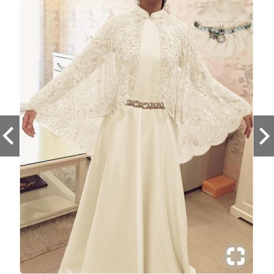 TotallyGreatShop Gamis Pesta Brukat Impor Mewah Elegan Original Real Pic Gamis Syari Pesta Premium Modern Fashion Baju Kondangan Lebaran Muslimah Muslim Wanita Terbaru Kekinian Gaun Pesta Hijaber Party Maxi Dress Kebaya Modern Wisuda Brokat Jumbo ihanggi
