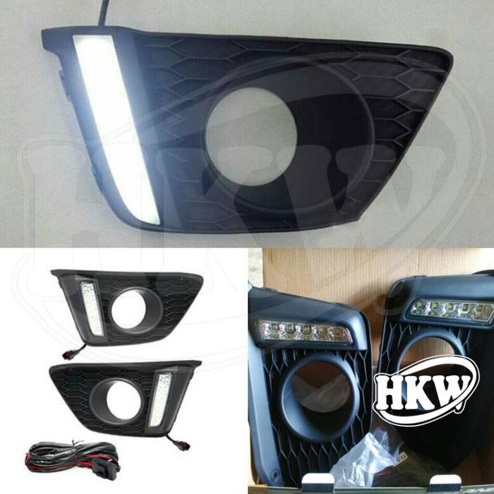 COVER FOG LAMP DRL LED GRAND ALL NEW JAZZ 2014