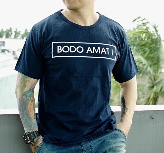 BAJU KAOS COWO BODO AMAT TUMBLR TEE T-SHIRT COTTON SIZE XL