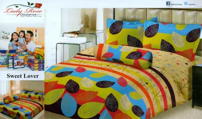PROMO PALING MURAH Bedcover Lady Rose Disperse 120 - Sweet Lover TERLARIS
