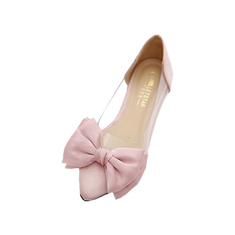 FS09 Mika satin Flatshoes pita wanita