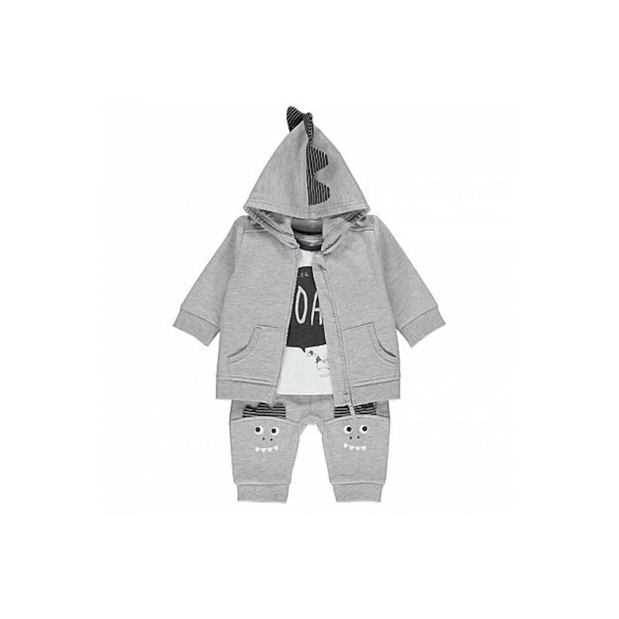 Setelan baju anak bayi cowok Dinosaurus import dari Inggris (UK)