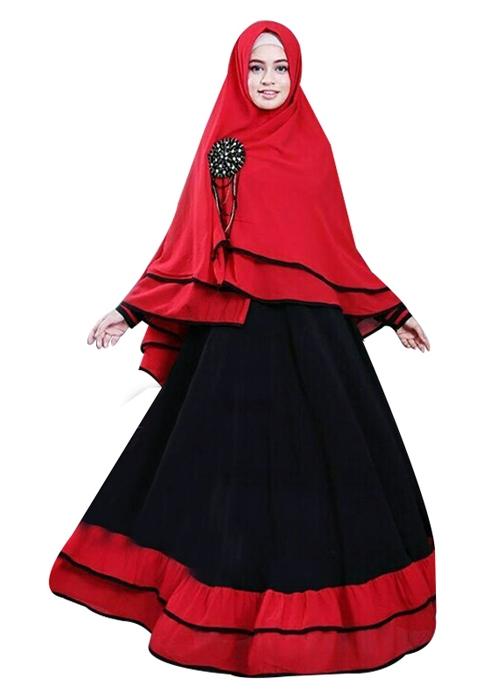 TOSERBU Gamis Busui (M - Fit L) BELINA + BERGO - Jersey Premium