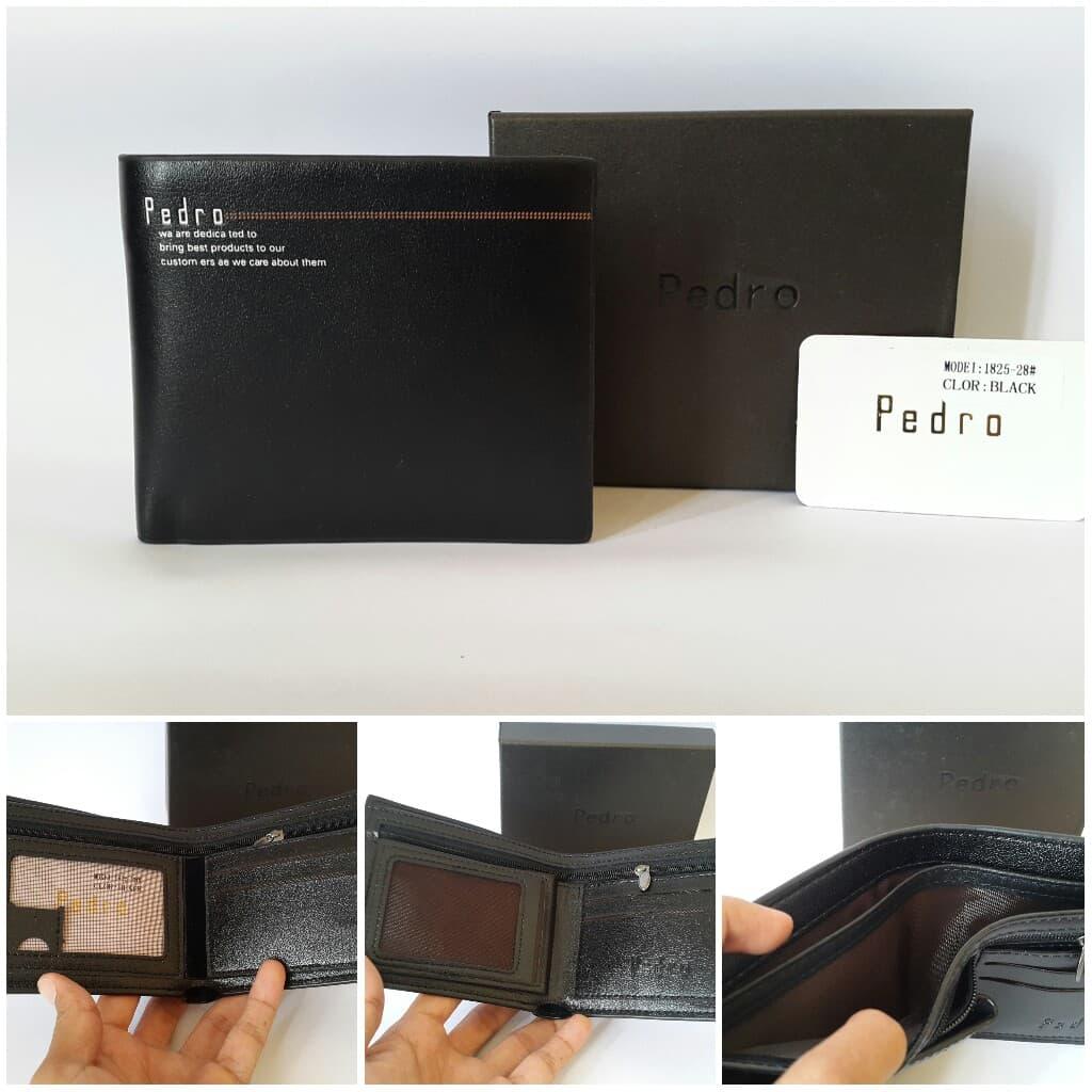 DOMPET PRIA KULIT PEDRO IMPORT 1825-28 DOMPET COWOK DOMPET TIDUR SUPER