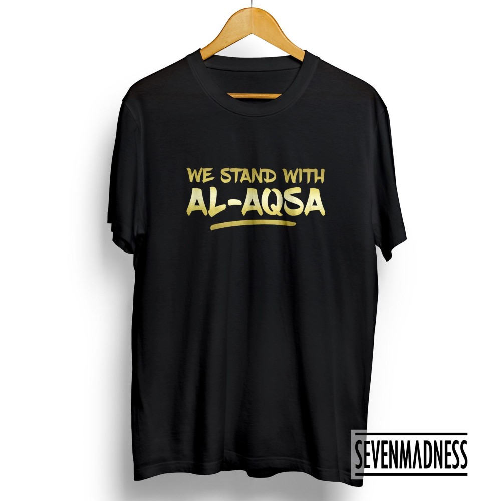 Kaos Distro Pria / Wanita Dakwah Islam Muslim - Al-Aqsa