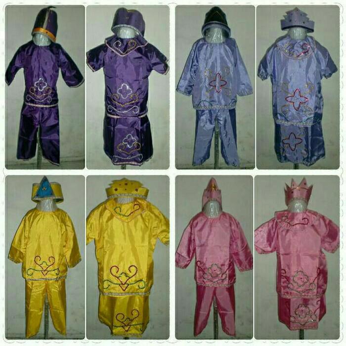 Sedang Diskon!! Sepasang Baju Kostum Karnaval Anak Adat Daerah Nusantara Indonesia - ready stock