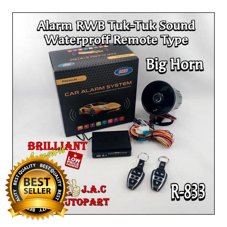 Alarm RWB seri Waterproof TypePremium Class Best of AlarmTuk-Tuk Sound Type