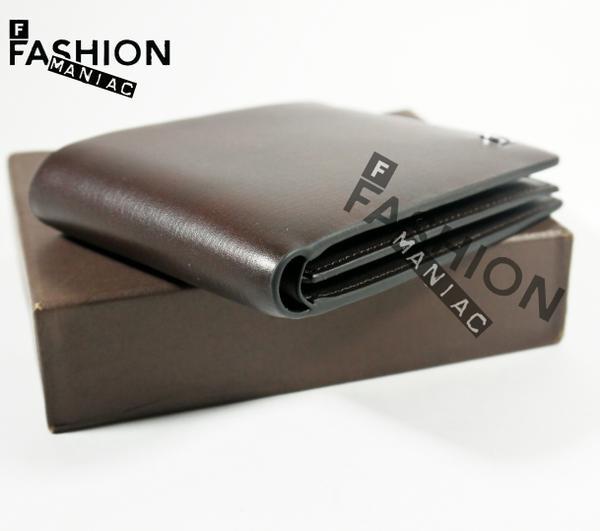 DOMPET IMPORT PREMIUM AIGNER (BROWN/COKLAT) - WAG004