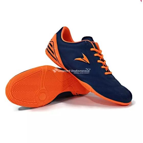 Sepatu Futsal Calci Nobleman Copa ID Navy Orange Murah