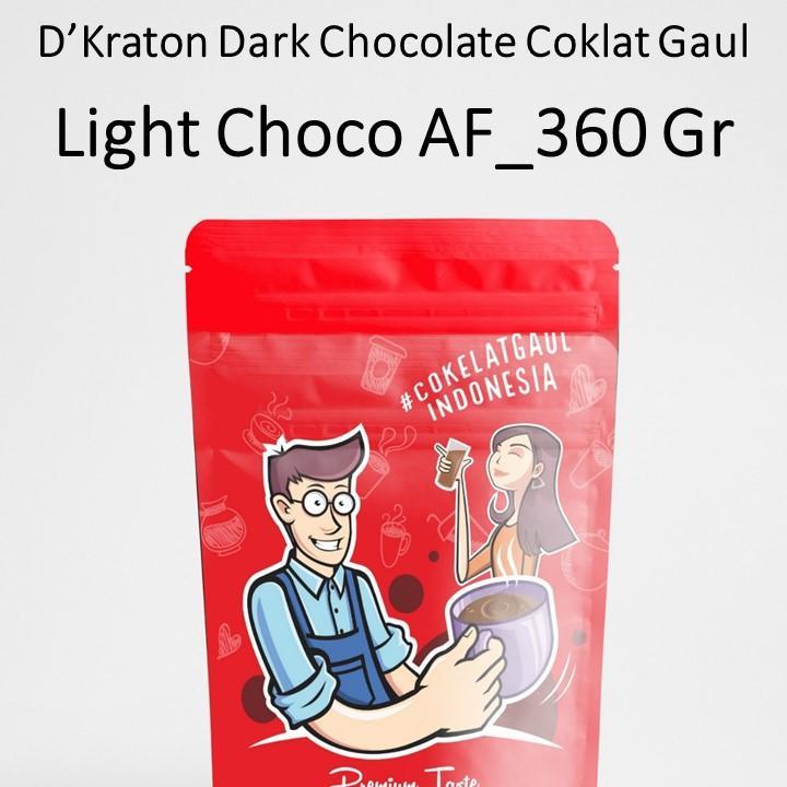 jual coklat bubuk ,jual coklat bubuk di surabaya,DKraton Light Chocolate Coklat Gaul AF 360 Gr