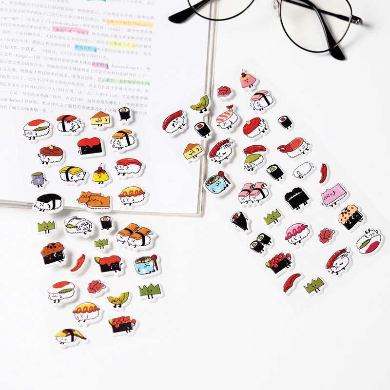 BEST SELLER Sushi Variety Diary Deco Stickers / Sticker Hiasan Buku HARGA TERMURAH