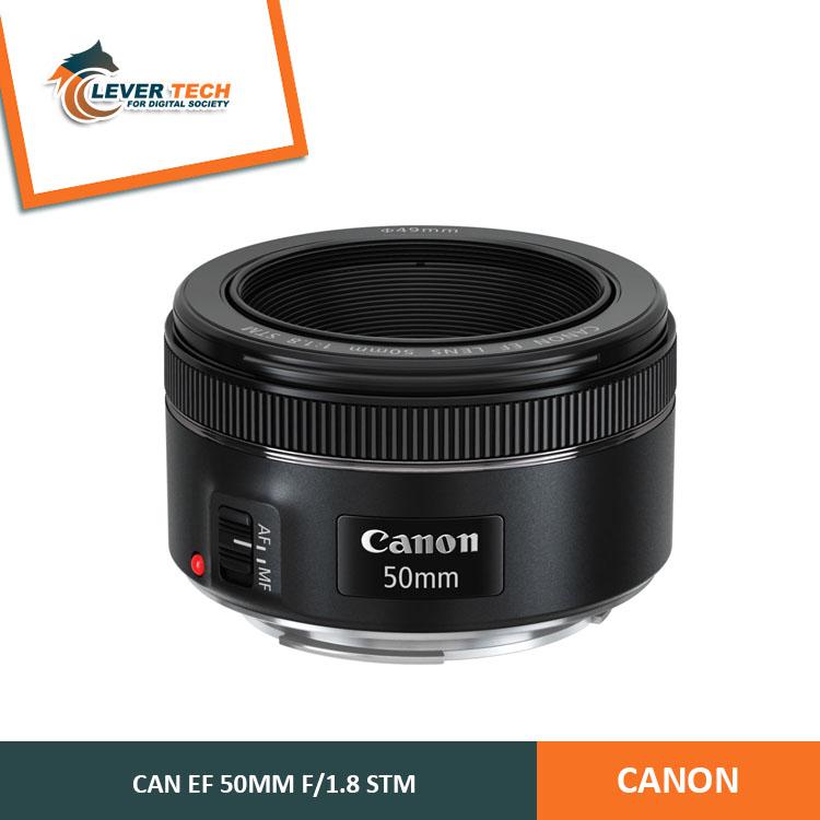 Canon EF 50mm f/1.8 STM - Hitam