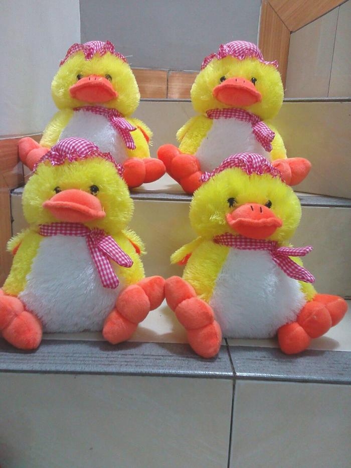 BONEKA BEBEK TOPI LUCU||GROSIRAN BONEKA TERMURAH