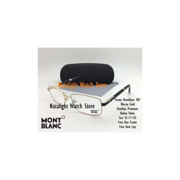 KACA MATA FRAME PRIA ELEGAN MEWAH MONTBLANC TOM CRUISE 487 PREMIUM