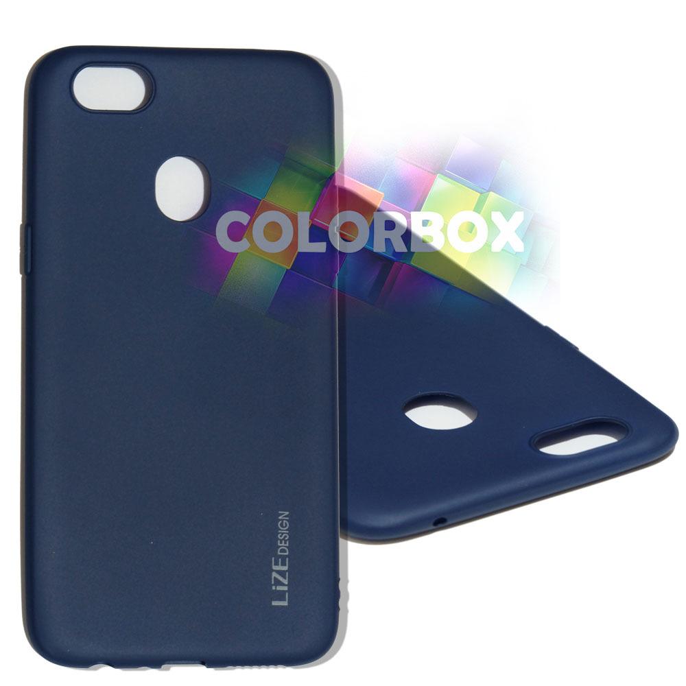 Lize Oppo F5 Softshell Lize Oppo F5 / Case Oppo F5 / Jelly Case / Silicone Oppo F5 / Casing Oppo / Case Slim Blue Matte / Casing HP / Baby Skin Case - Navy / Biru Tua