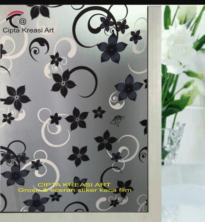 Sticker/stiker kaca/kaca film motif batik @ wall sticker dinding 3d wall paper pohon border glow in the dark animal kaca
