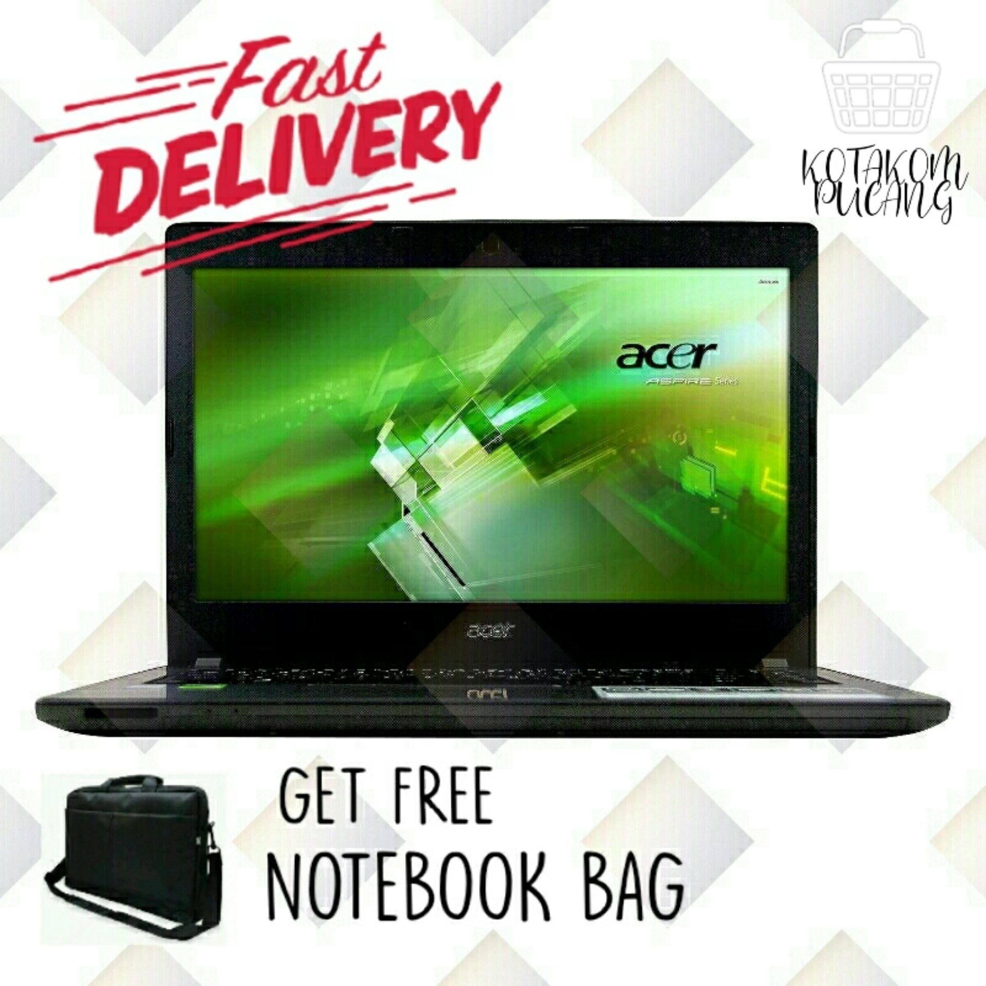 ACER E5 476G - 58ZV I Proc Generasi Ke-8 i5 8250 I 4GB I 1TB I 14inchi I Dos I Dvdrw | FREE Asuransi Paket