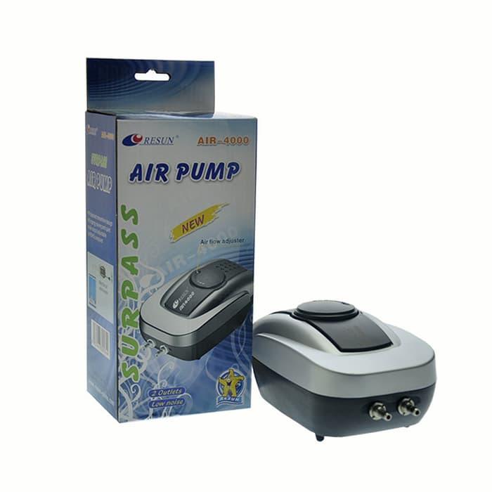 Hemat 10%!! Pompa Udara Aquarium Aerator Resun Air-4000 (09288) - ready stock