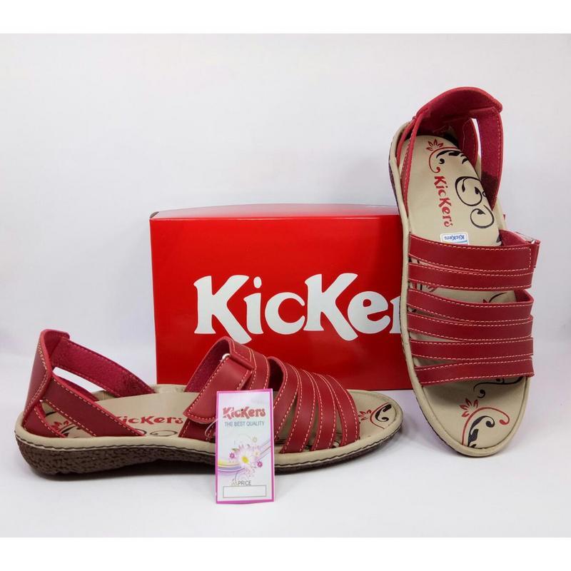 Sandal Wanita Slip On Kickers Kode MK-25 Original Murah
