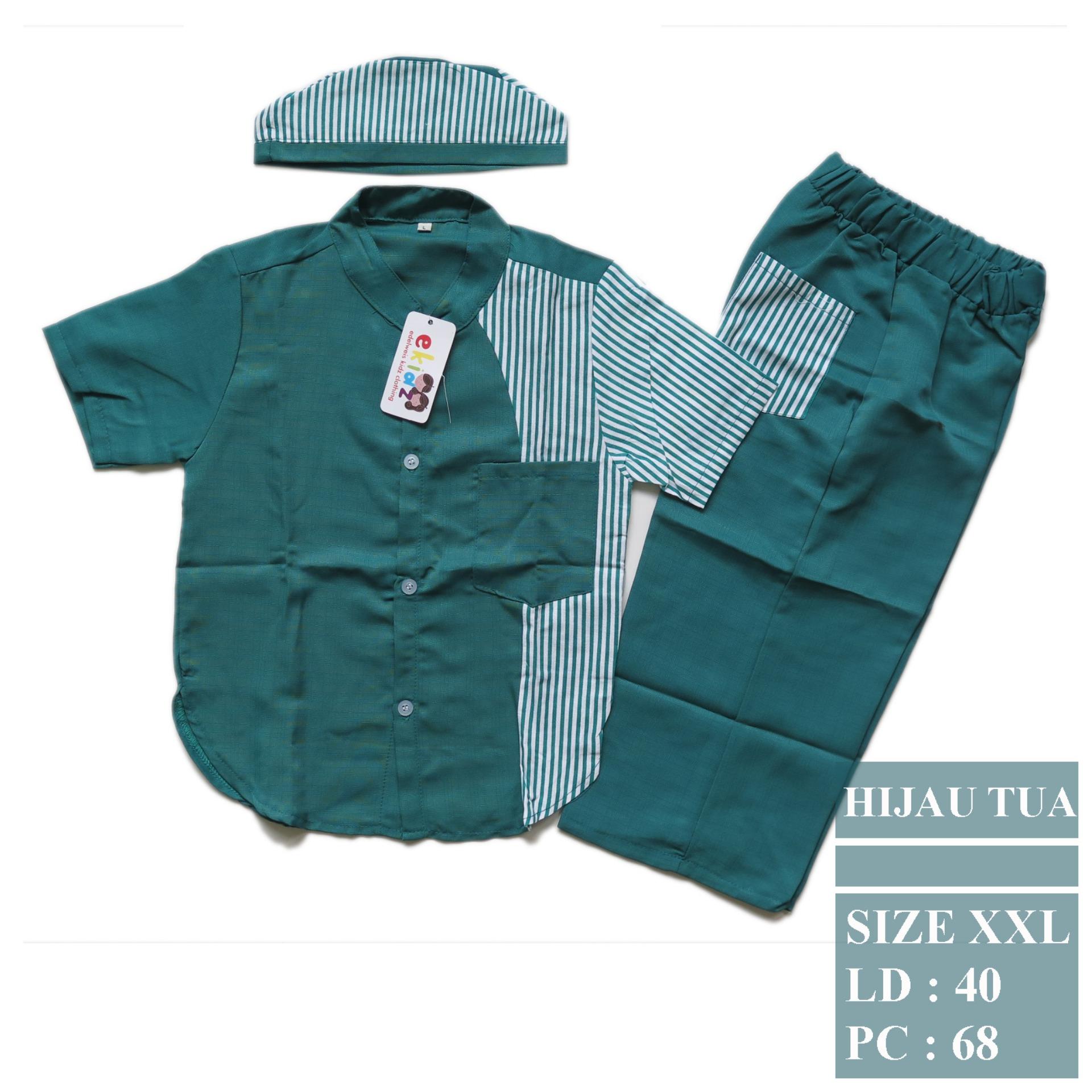 Baju koko dan Peci untuk umur 1-9 thn