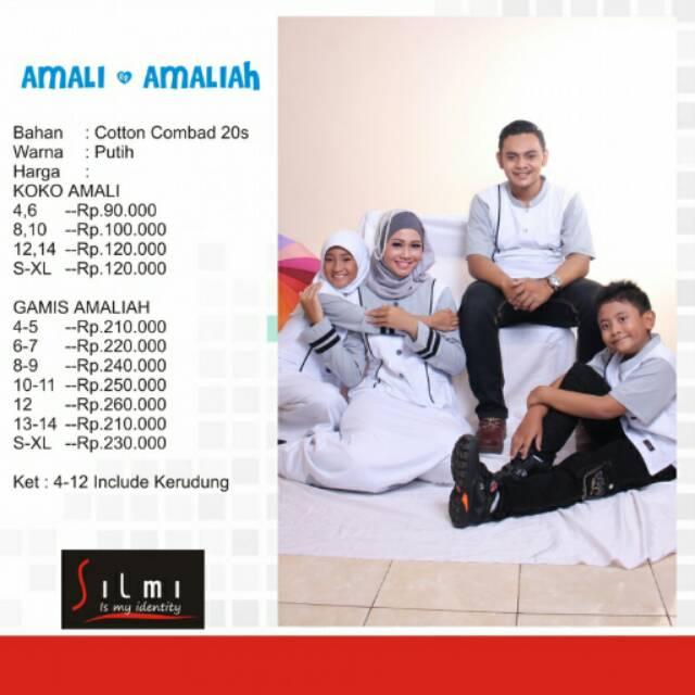 SARIMBIT KELUARGA BRANDED/ SILMI/ BAJU MUSLIMAH/SARIMBIT KELUARGA (Koko anak no 4,6)