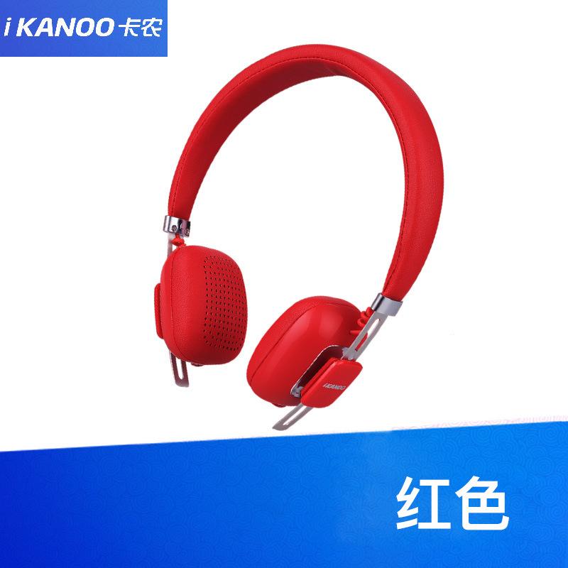 3 Warna Canon K2 Nirkabel Bluetooth Headset Super Bass Komputer Stereo Musik Headphone Game (Merah, Putih, Hitam) -Intl