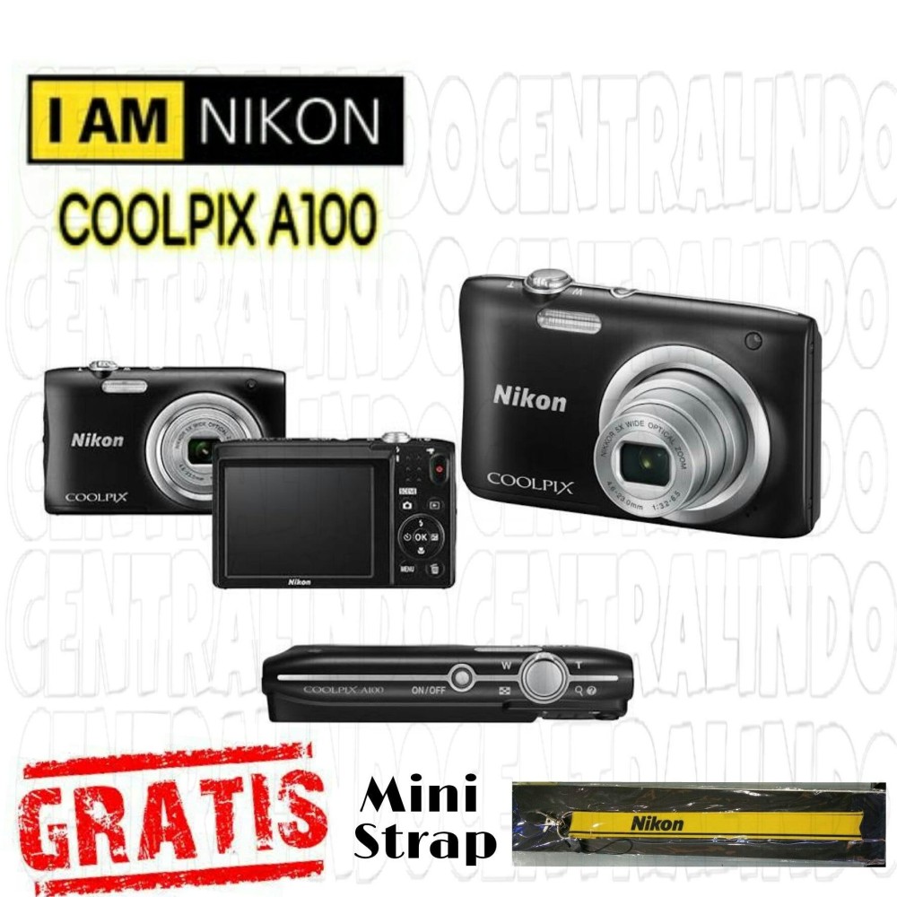 CAMERA NIKON COOLPIX A100 BLACK