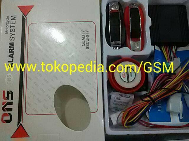Alarm motor merk ONS seperti BHT kunci pengaman motor