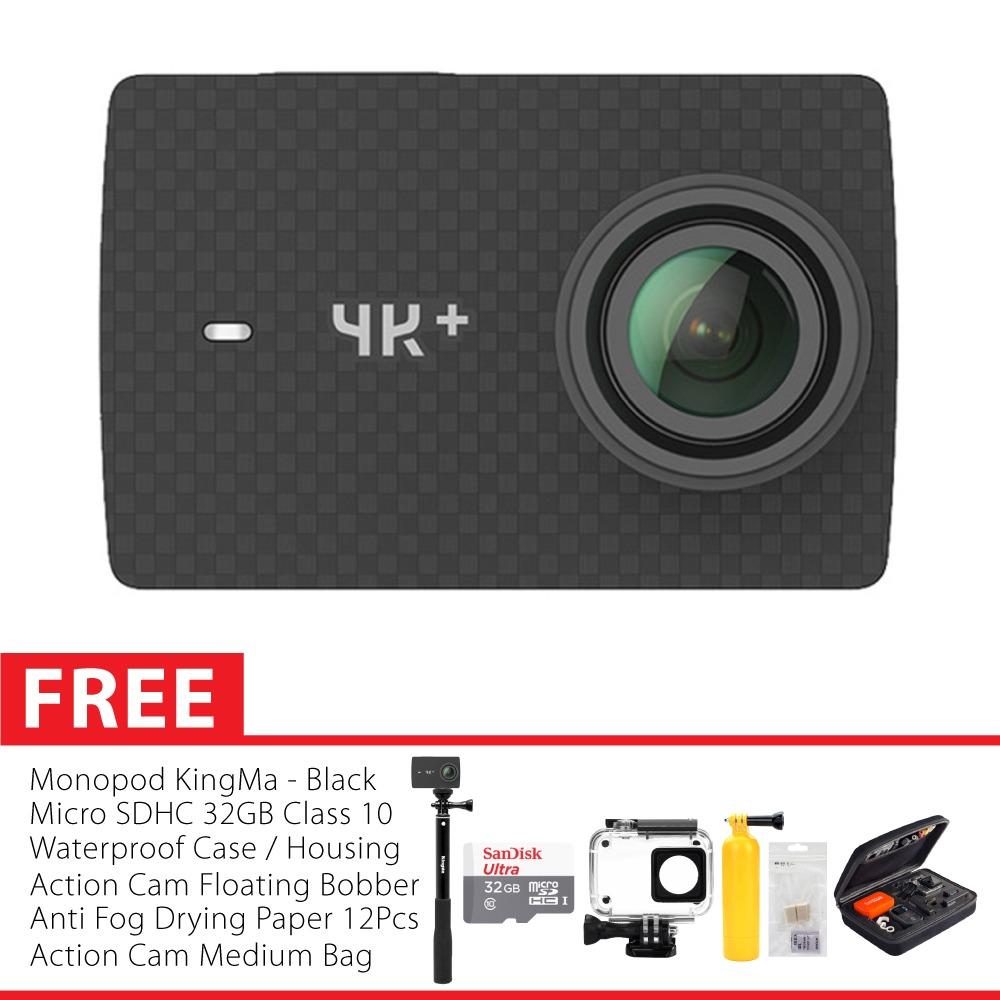 Xiaomi Yi 4K PLUS / Yi4K+ International Version Combo Paket Hemat Action Camera