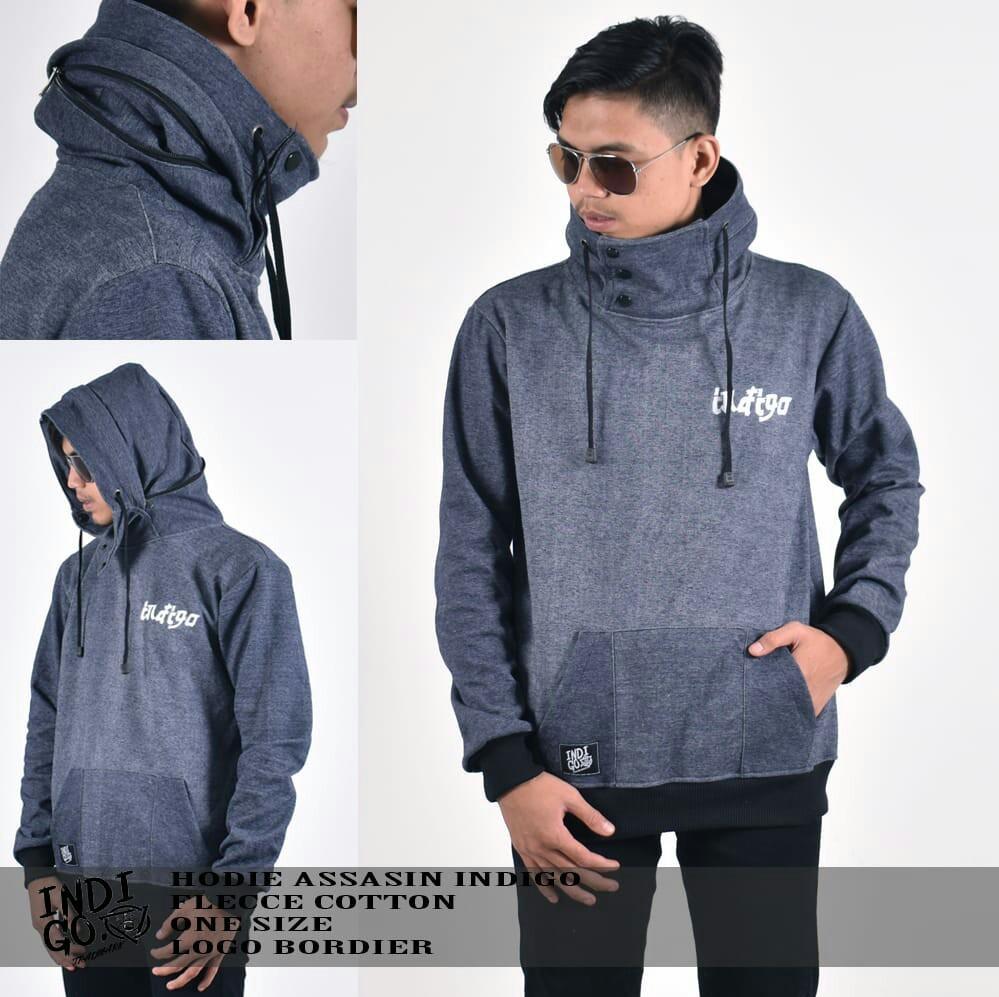 Jaket harakiri hoodie japan style original distro bandung hoodie bisa di lepas bahan fleece premium size m l