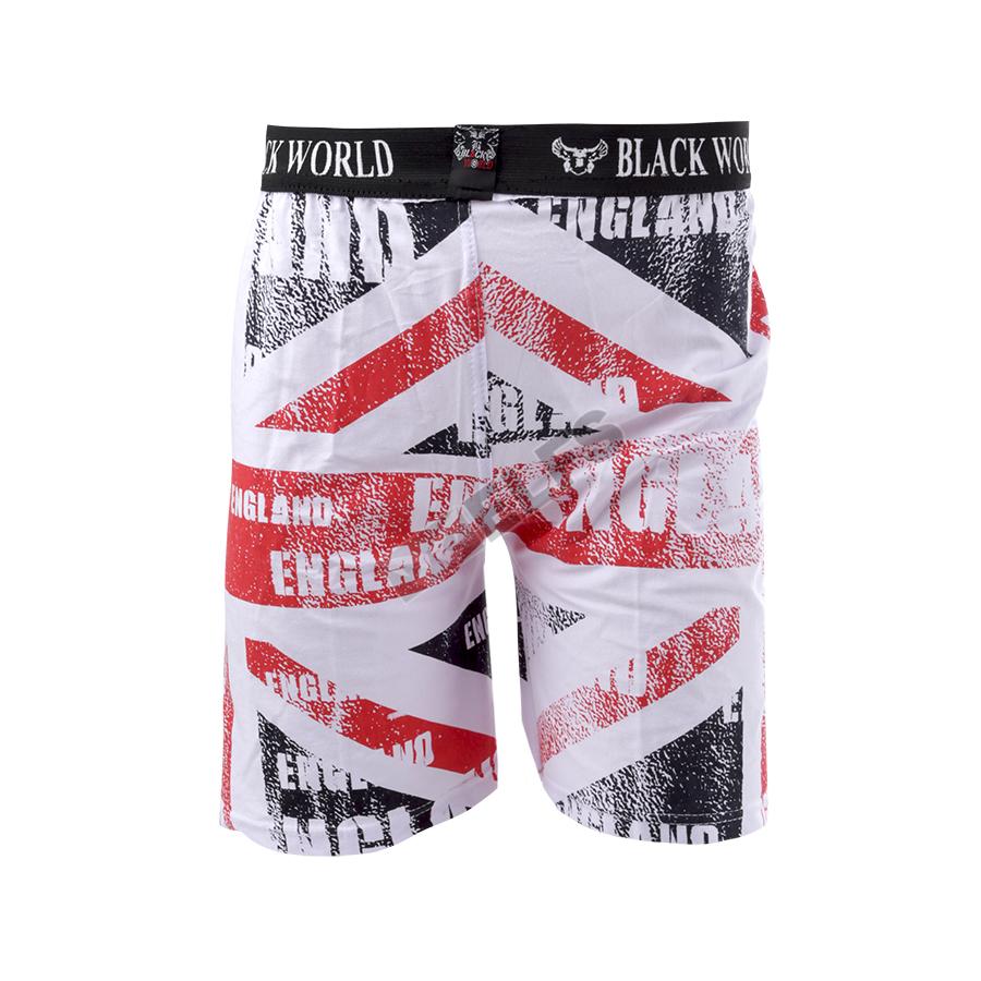 Elfs Shop - Boxer Pria Celana Dalam Pendek Katun England Putih