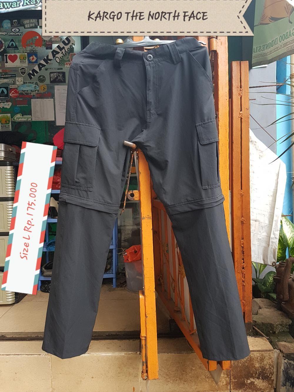 celana kargo sambung size L The north face bukan rei eiger ava Diskon