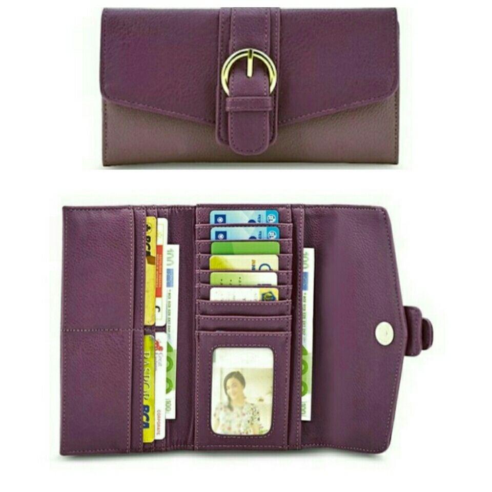 Dompet ungu Sophie Martin Paris