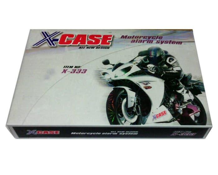 kunci gembok pengaman Alarm motor x case